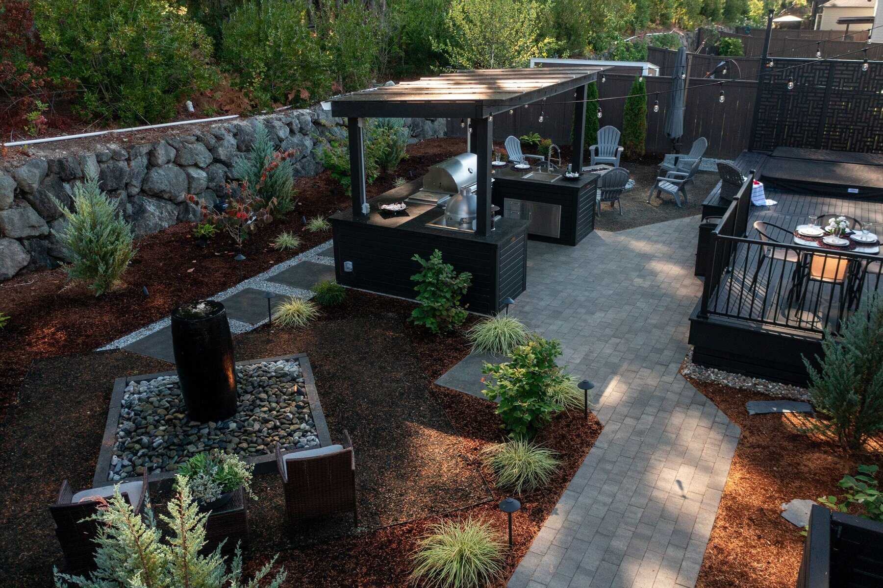Gig Harbor Backyard
