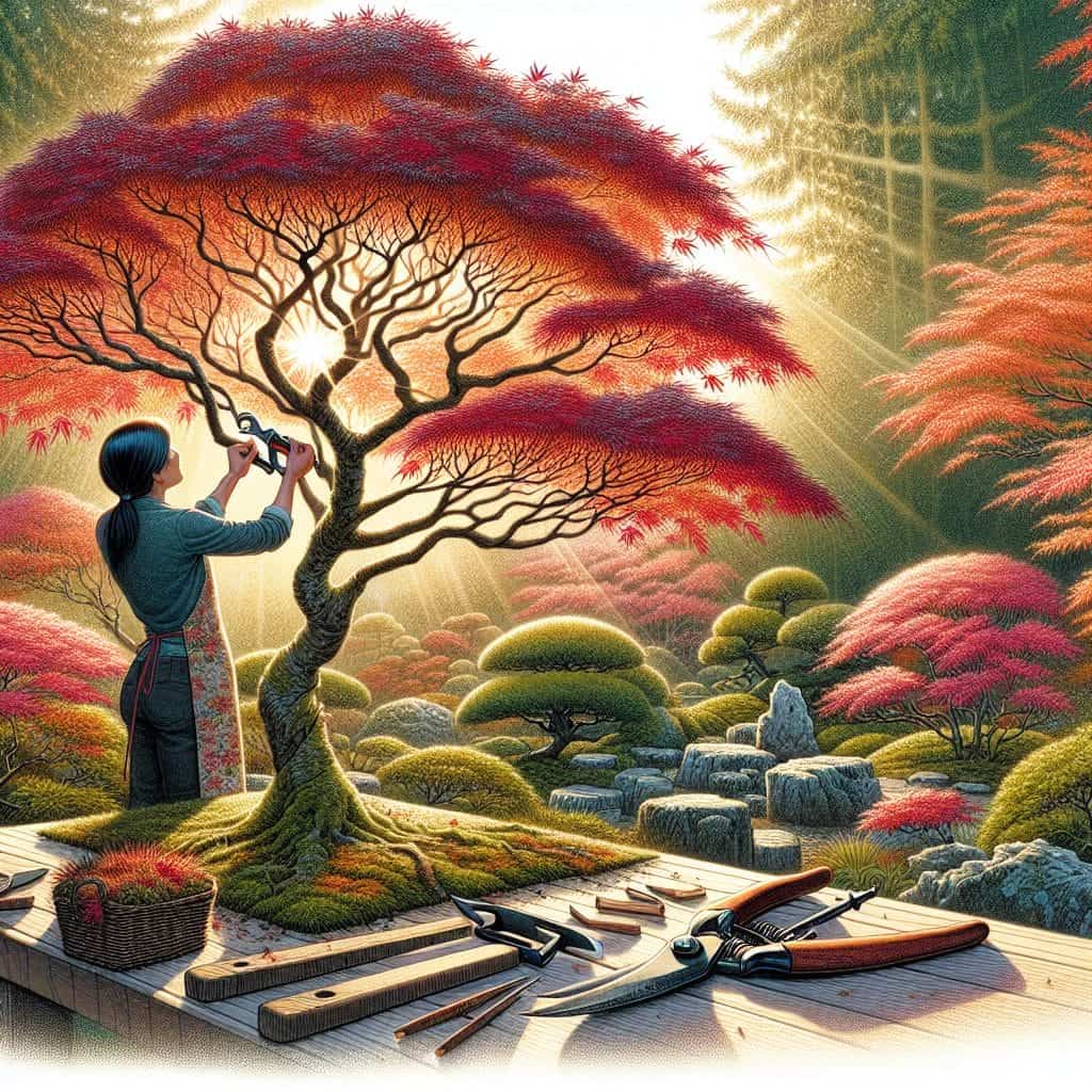 Pruning Japanese Maple Trees